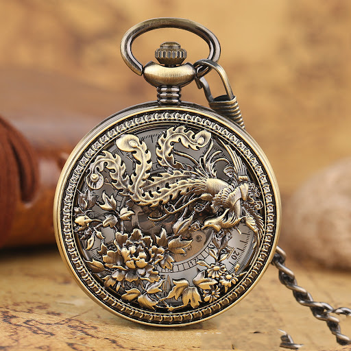 Title 1, Fashion Hollowed-out Carved Phoenix Pattern Aut...