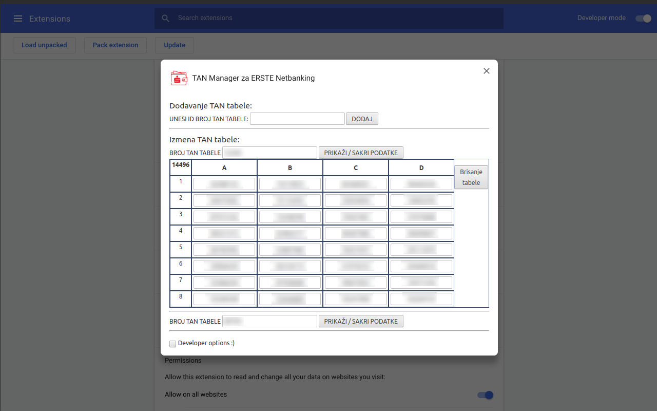 TAN Manager za ERSTE Netbanking Preview image 1