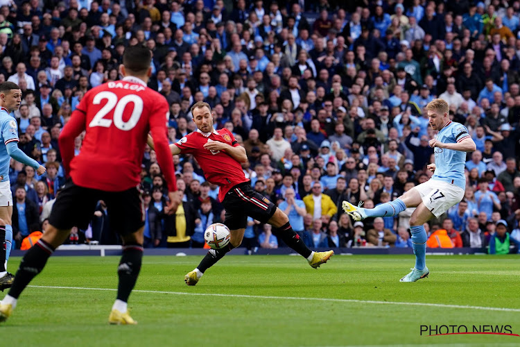 Kevin De Bruyne heeft twee legendes gepasseerd in Manchester derby