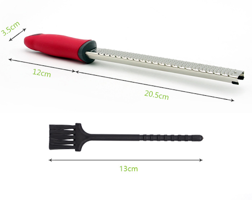 Title 1, Cheese planer, fruit slicer, and scraper. A ver...