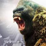 Cover Image of Herunterladen Gorilla Simulator Games: Giant Rampage Gorilla 3D  APK