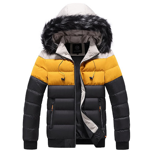 Title 4, Fashion Youth Patchwork Color Cotton Padded Jac...