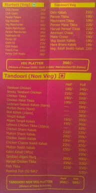 The Hyderabadi Biryani House menu 1