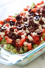 Greek 7 Layer Dip was pinched from <a href="http://www.skinnytaste.com/2015/06/greek-7-layer-dip.html" target="_blank">www.skinnytaste.com.</a>