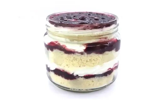 Eggless Blueberry Delight Jar Cake [350 Ml]