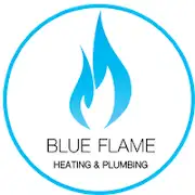 Blue Flame Heating and Plumbing Logo