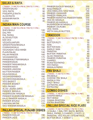 Palavi Family Resto menu 2