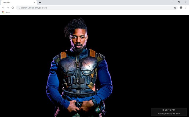 Killmonger New Tab & Wallpapers Collection