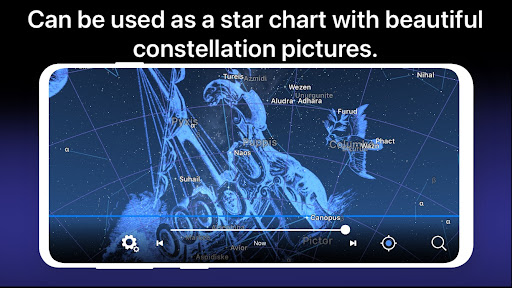 Screenshot Starry Map