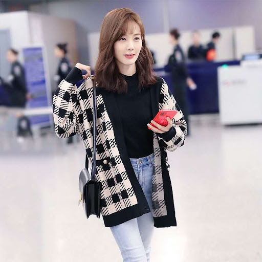 Title 1, The Same Black And White Checked V-neck Sweater...