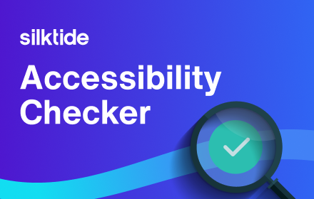 Silktide Accessibility Checker small promo image