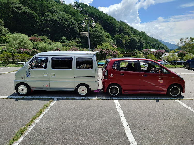 エブリイバンの山梨で✨コラボ✨・やっくん✨ありがとう⤴️😄🎶・SUZUKI✕SUZUKI‼️✨・仲間に感謝✨・🇯🇵翔🇯🇵に関するカスタム事例の投稿画像13枚目