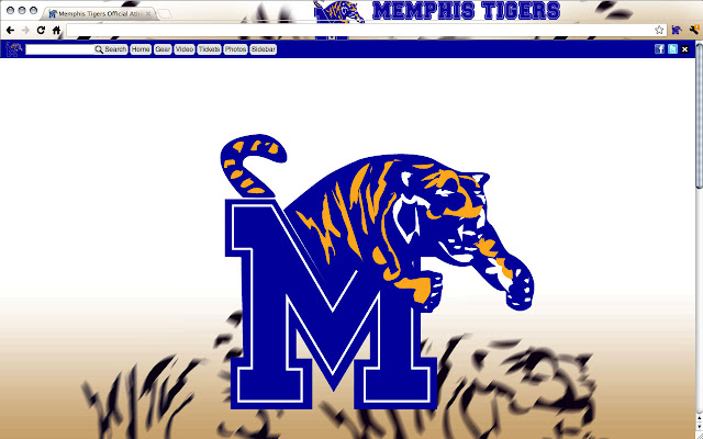 University of Memphis Theme chrome extension