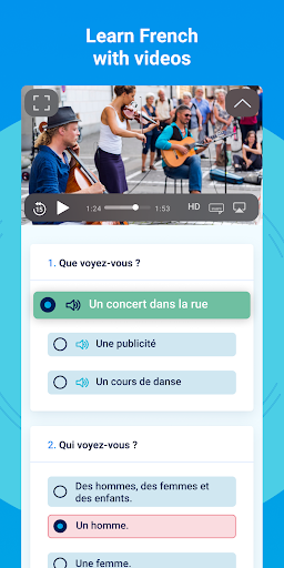 Screenshot TV5MONDE: learn French