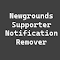 Item logo image for Newgrounds Supporter Notification Remover