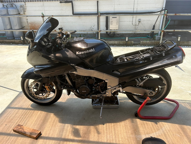 タカさんが投稿したバイクネタ・ツーリング・オイルエレメント交換・雨予報☔️に関するカスタム事例の投稿画像1枚目