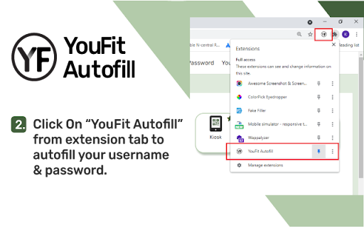 YouFit Autofill