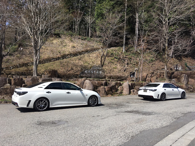 マークXのGRMN・2/350・せせらぎ街道・分水嶺・ひるがの高原ソフトに関するカスタム事例の投稿画像9枚目