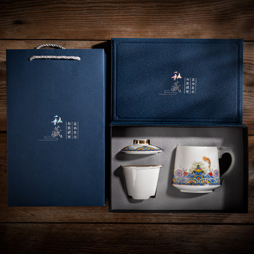 Title 8, Creative Gift Country Tide Water Cup Mug Set. A...