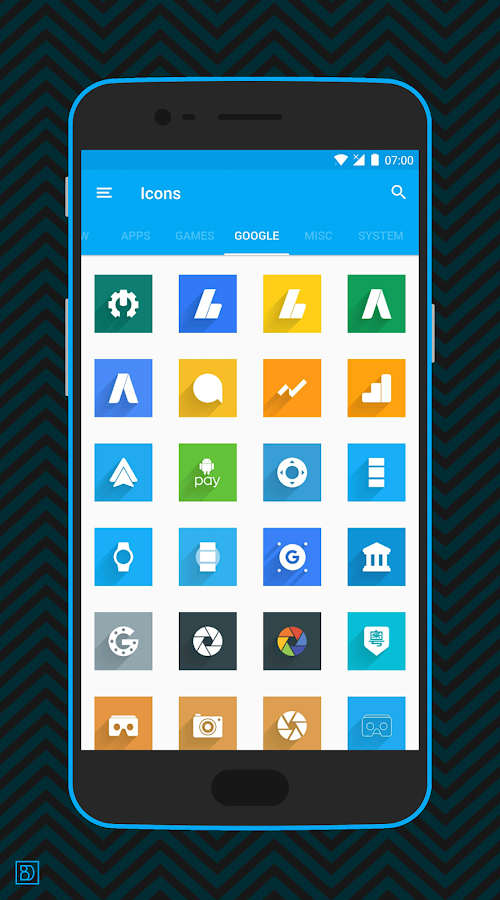  Voxel - Flat Style Icon Pack- screenshot 