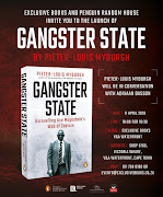 'Gangster State' will be launched in Cape Town at Exclusive Books V&A Waterfront on April 11.