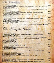 Kaafila menu 4