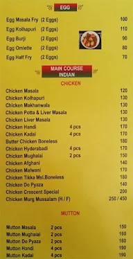 Crescent Family Restaurant menu 5