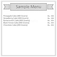 Utsav Bakers menu 1