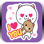 Cover Image of Download Love Stickers for Viber 1.0 APK