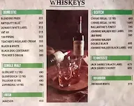 The Irish house menu 1