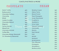 Thee Confectionery Cake, Pasteries & More menu 1