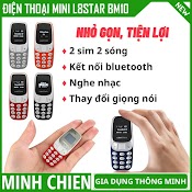 Điện Thoại Mini 3310 (L8Star Bm10),2 Sim 2 Sóng Siêu Nhỏ, Đổi Giọng Nói, Kết Nối Bluetooth, Nghe Nhạc Mp3