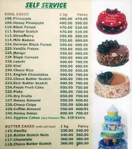 Bakers 'Q' menu 4