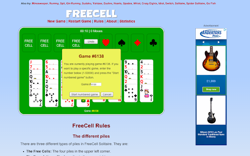 FreeCell Solitaire