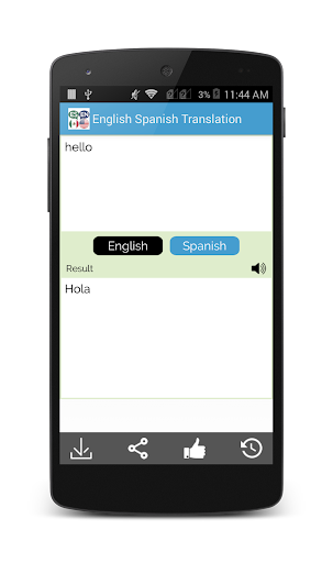 Spanish English Translator