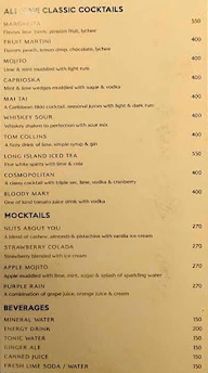 Cafe Shillong - TGA menu 1