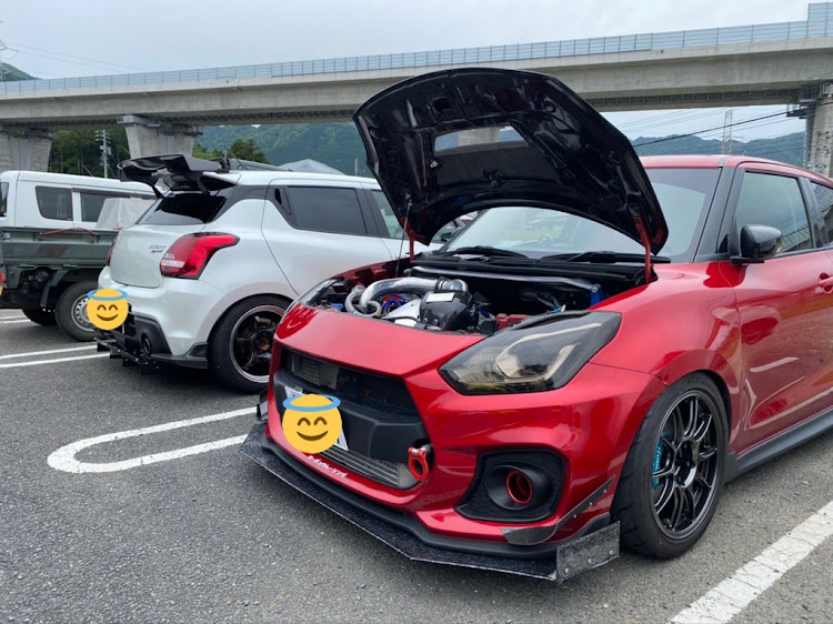 スイフトスポーツのオフ会・アクアイグニスオールジャンルMT・アクアイグニス・zc33s・チーギュウレーシングに関するカスタム事例の投稿画像2枚目