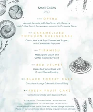 B Cafe - Shangri-La Hotel menu 8