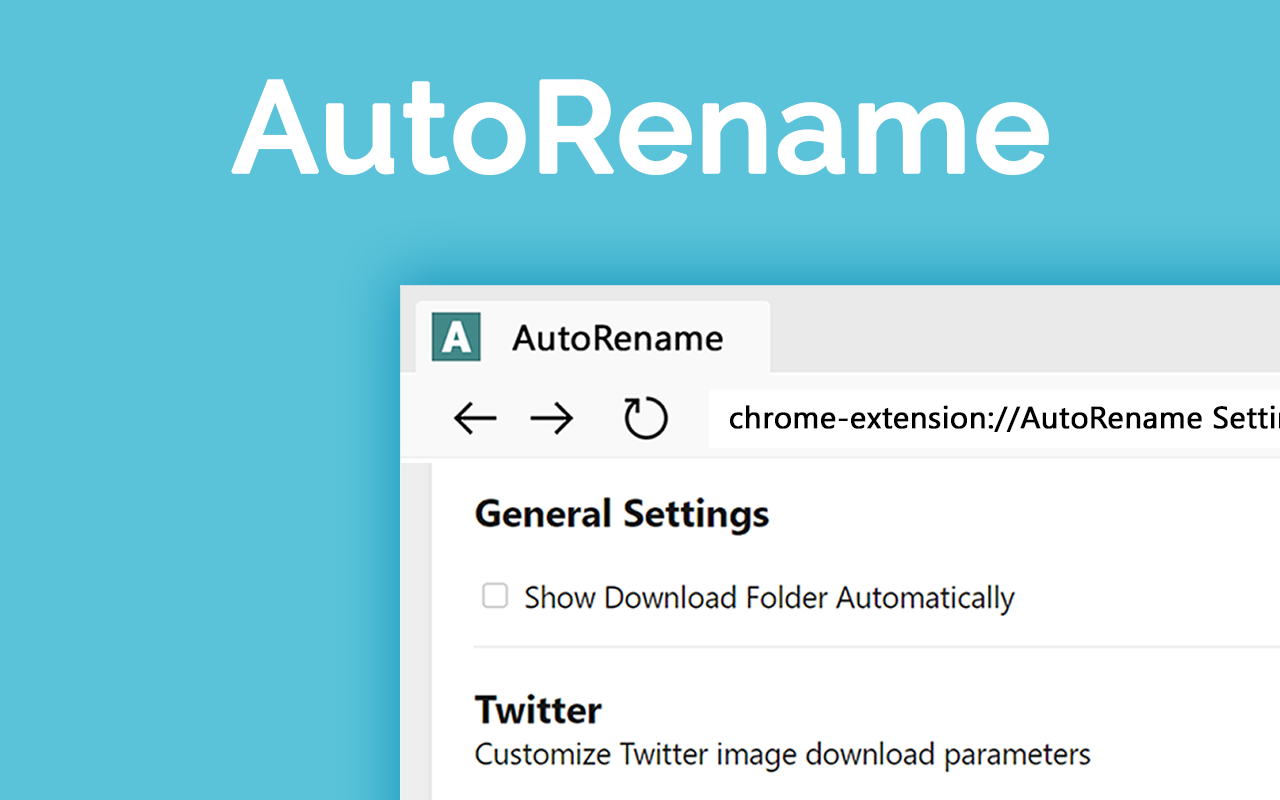 AutoRename Preview image 0