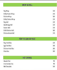 The Hot Paratha menu 3