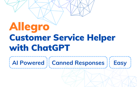 Allegro Customer Service Helper with Open AI small promo image