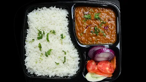 Chole Chawal [Serves 1]