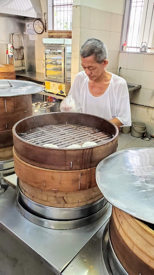 Guide to visiting Hawker Centers in Singapore - Tiong Bahru steamed buns from Tiong Bahru Pau