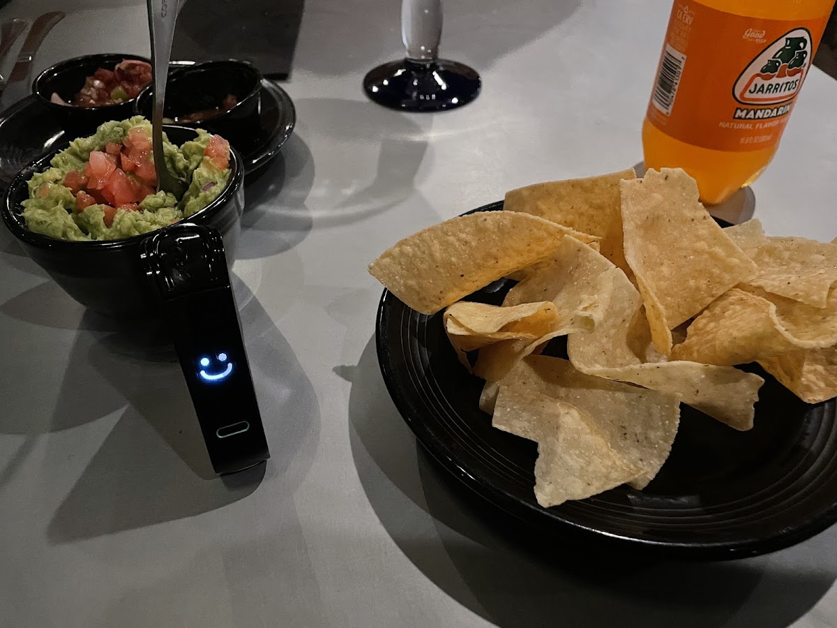 Chips &  guac tested gf with nima