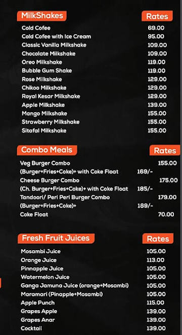 Cathrine Food Corner menu 