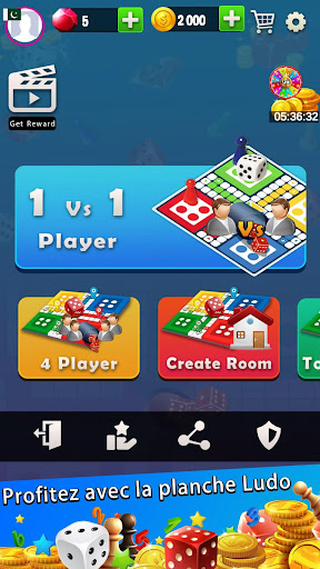 Télécharger King of Ludo Dice Jeu avec chat vocal APK MOD (Astuce) screenshots 1