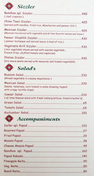 Bandhan Garden Restaurant menu 5