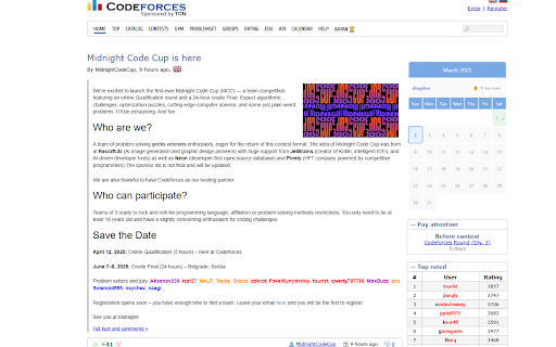 Codeforces POTD