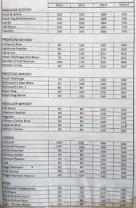 Hotel  Carnival menu 4