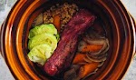 Slow Cooker Corned Beef, Barley, and Cabbage was pinched from <a href="http://foryourlife.ca/slow-cooker-meals-perfect-for-cozy-winter-nights/" target="_blank">foryourlife.ca.</a>